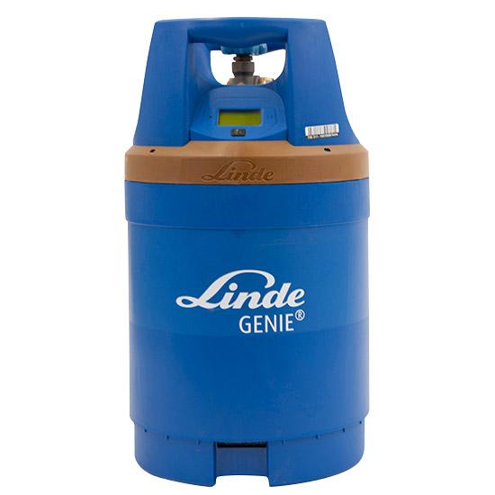 20 Liter Ballon Helium + Abfüll-Ventil + Transportwagen - Helium