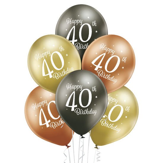 🎈40 Jahre Geburtstag Ballon 🎈 - Latex bedruckt
