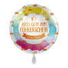 Ballon permis de conduire heureux (rempli d'hélium) 