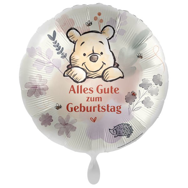 Alles Gute zum Geburtstag Winnie the Pooh Ballon (mit Helium gefüllt) - Herz Ballon helium