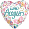 Auguri Farfalle Ballon (mit Helium gefüllt)