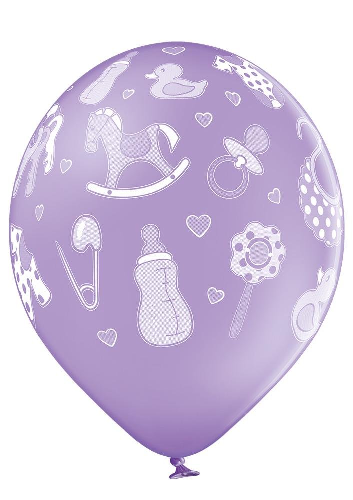 Baby Girl Ballon - Latex bedruckt
