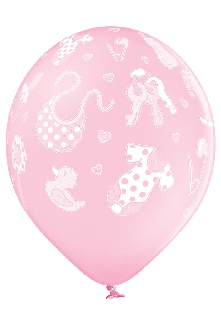 Baby Girl Ballon - Latex bedruckt