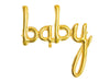 baby XL Ballon Banner gold