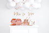 Ensemble de décoration de fête en or rose Bachelorette 