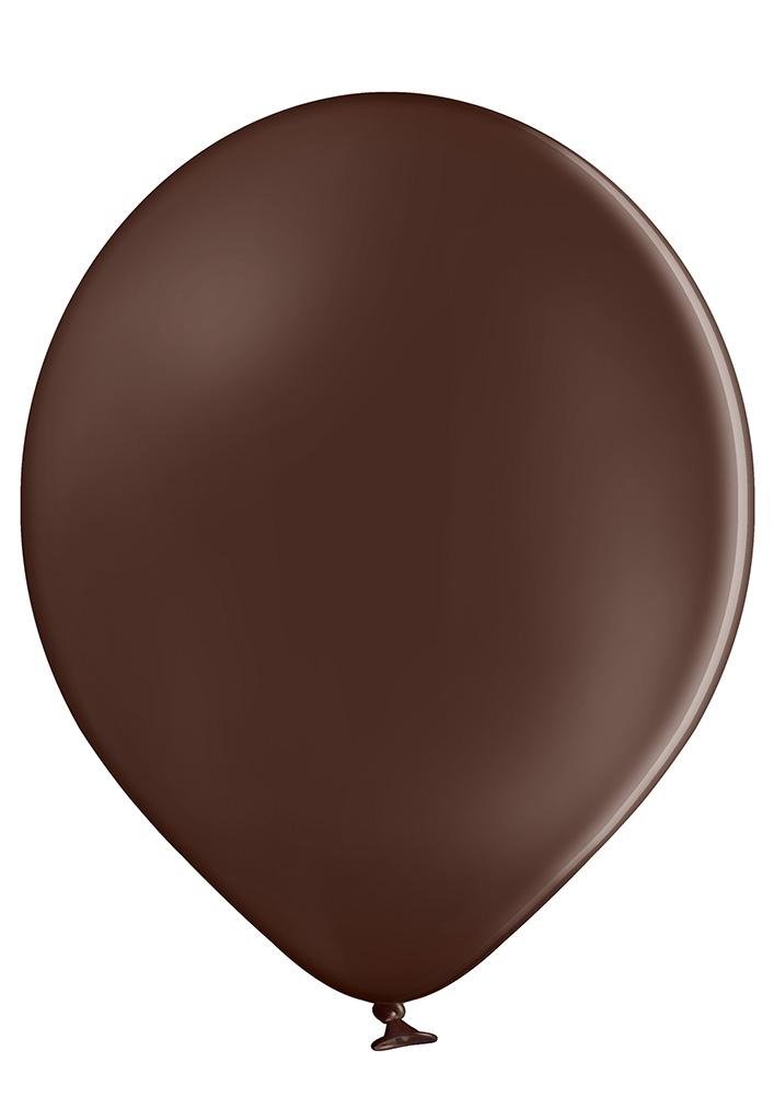 Ballon cacao braun - Latex Ballone Uni normal