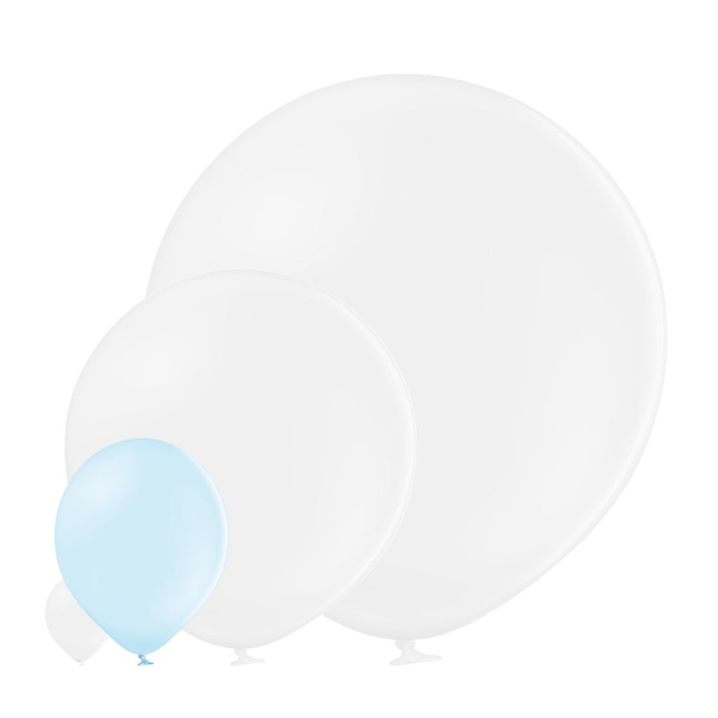 Ballon eisblau - Latex Ballone Uni normal