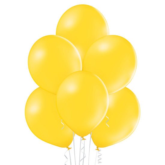 Ballon helles gelb - Latex Ballone Uni normal