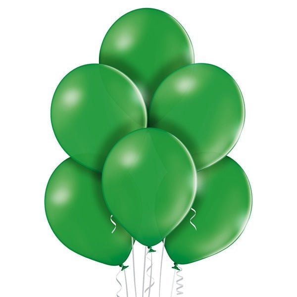 Ballon klein blattgrün - Latex Ballone Uni klein