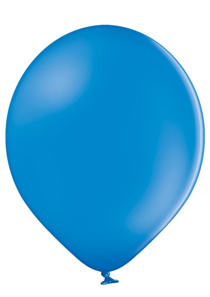 Ballon klein blau - Latex Ballone Uni klein