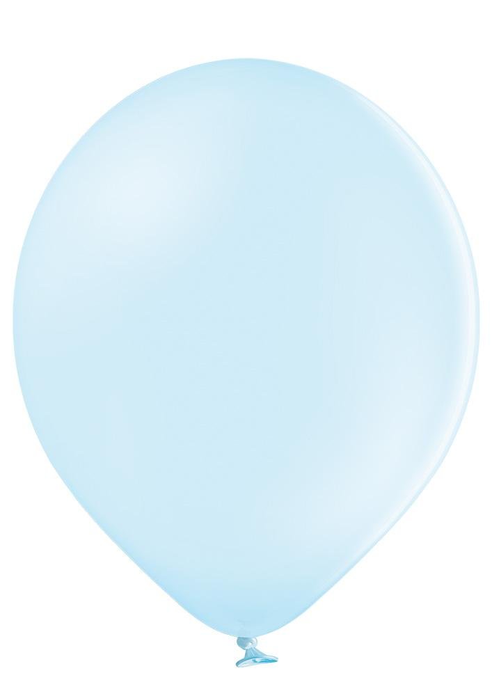 Ballon klein eisblau - Latex Ballone Uni klein