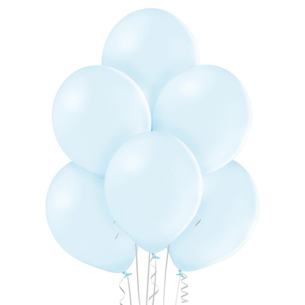 Ballon klein eisblau - Latex Ballone Uni klein