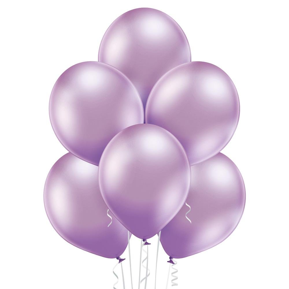 Ballon klein glossy lila - Latex Ballone Uni klein glossy