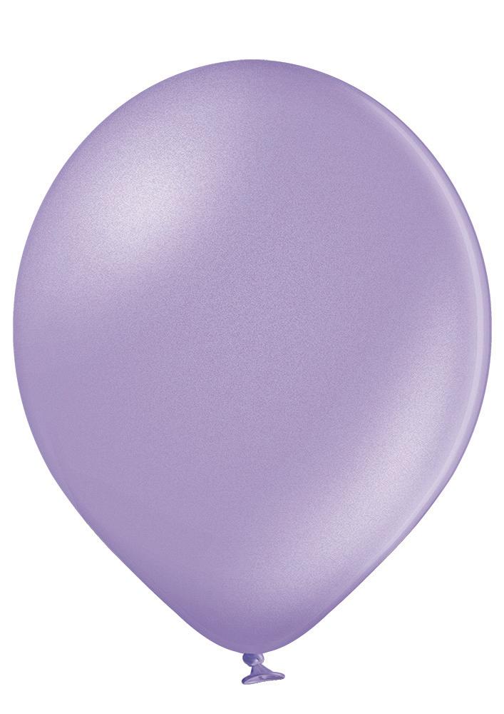 Ballon klein metallic lavender - Latex Ballone Uni klein metallic