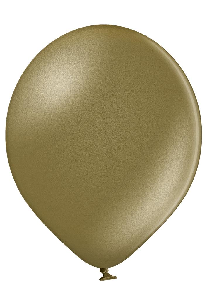 Ballon klein metallic mandel - Latex Ballone Uni klein metallic