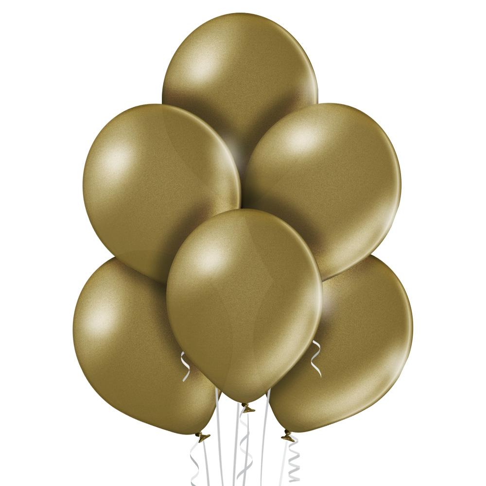 Ballon klein metallic mandel - Latex Ballone Uni klein metallic