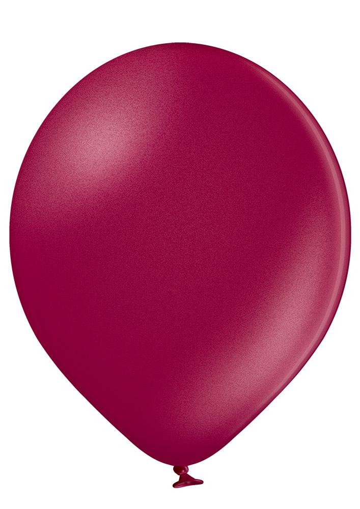 Ballon klein metallic pflaume - Latex Ballone Uni klein metallic