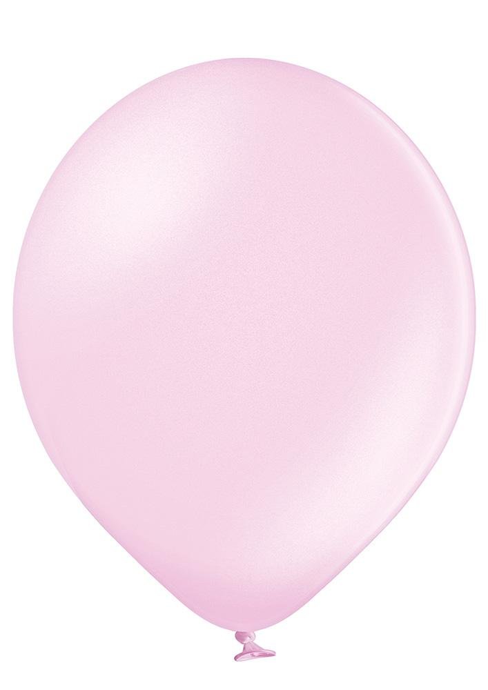Ballon klein metallic rosa - Latex Ballone Uni klein metallic