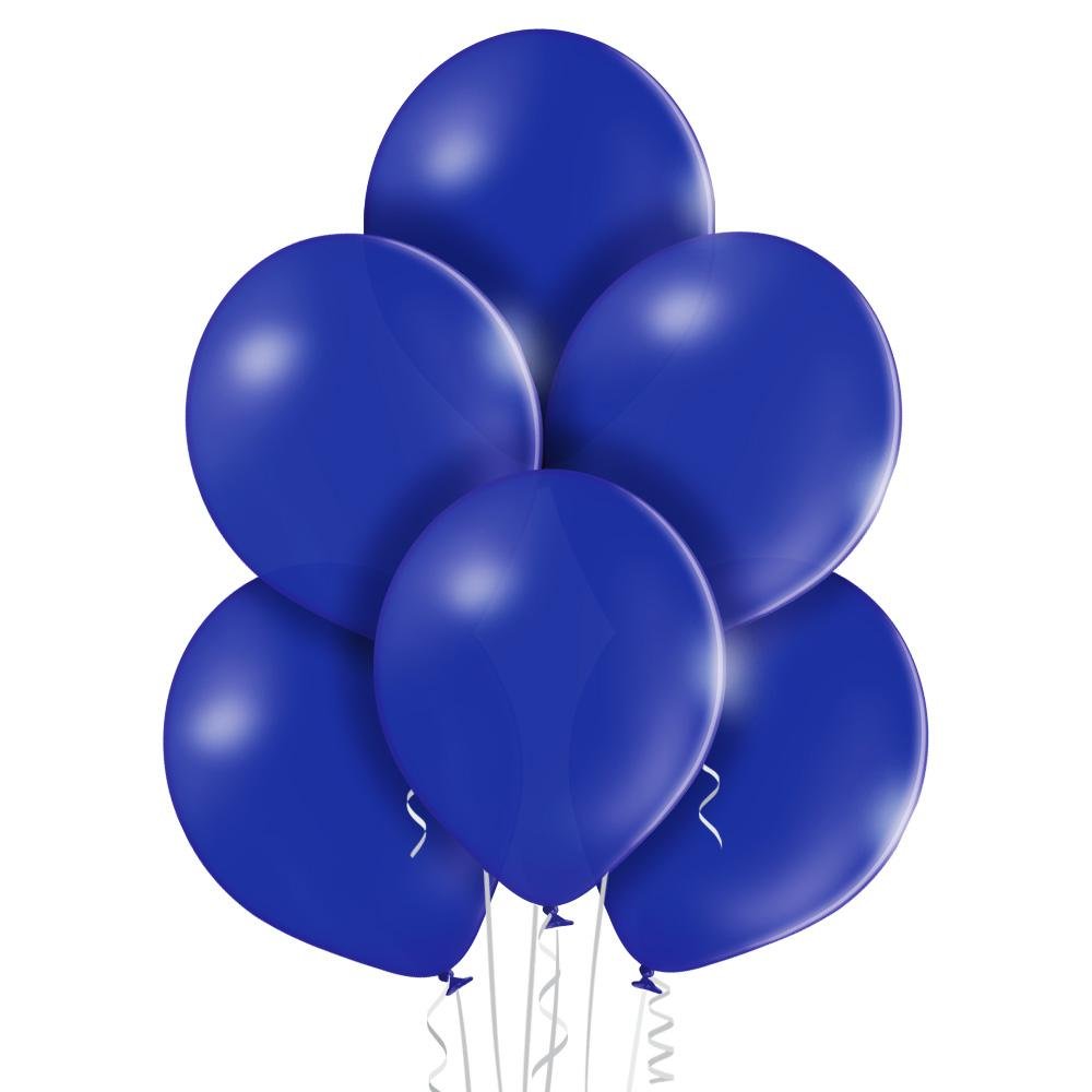 Ballon klein nachtblau - Latex Ballone Uni klein