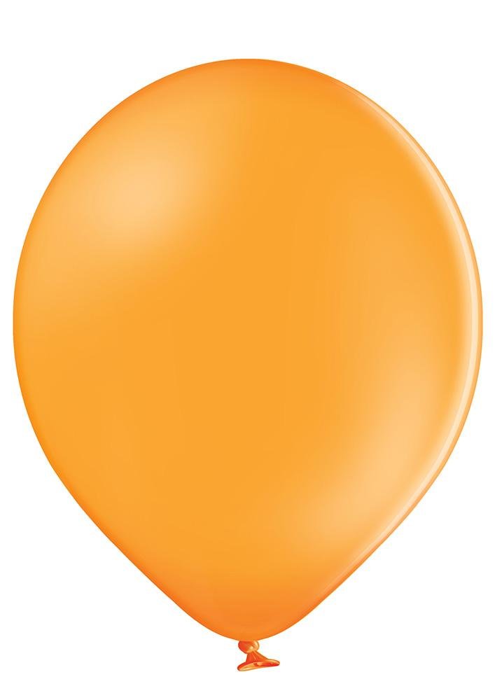 Ballon klein orange - Latex Ballone Uni klein