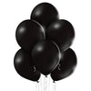 Ballon klein schwarz Geburtstag Helium geeignet