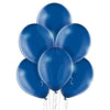 Balloon small transparent blue 