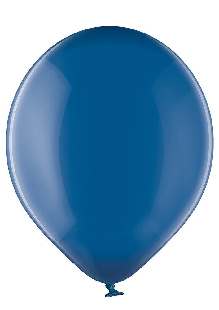 Ballon klein transparent blau - Latex Ballone Uni klein transparent