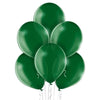 Balloon small transparent green 