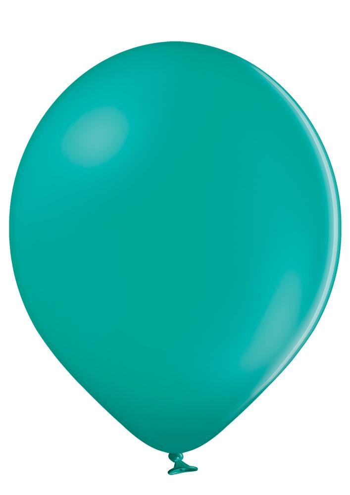 Ballon klein türkis - Latex Ballone Uni klein