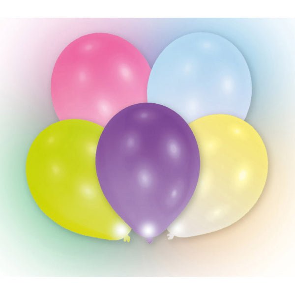 Ballon leuchtend LED assortiert - Latex LED