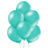 Ballon vert métallisé 