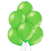Ballon métallisé vert citron 
