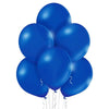 Ballon bleu roi métallisé 