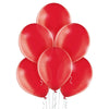 Ballon rouge transparent 