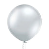 Ballon XL glossy silber
