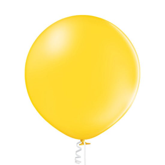 Ballon XL helles gelb - Latex Ballone Uni XL normal
