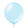 Ballon XL bleu clair métallisé 