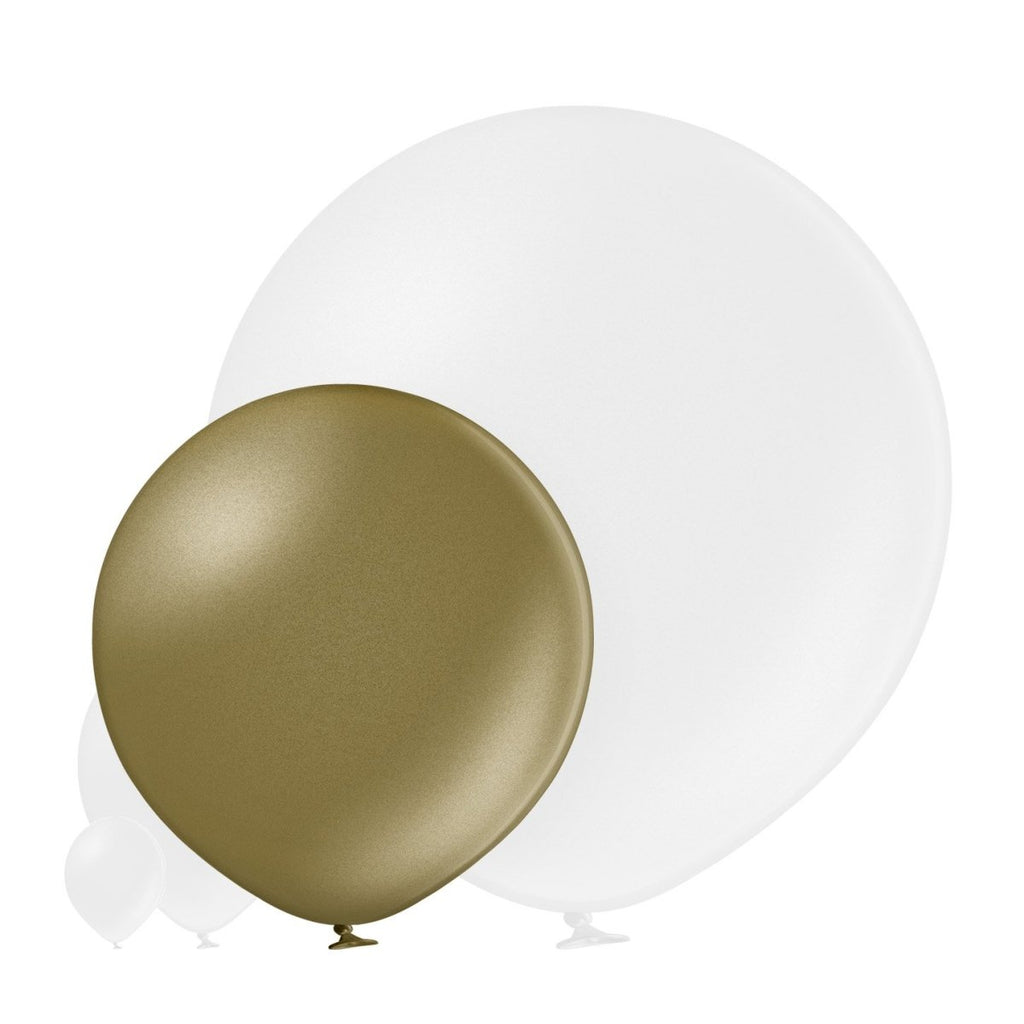 Ballon XL metallic mandel - Latex Ballone Uni XL metallic