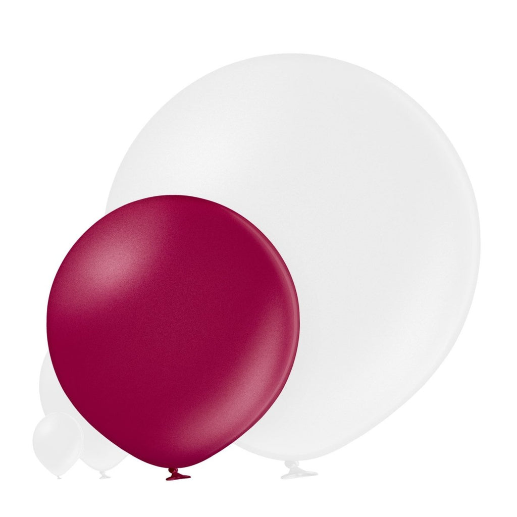Ballon XL metallic pflaume - Latex Ballone Uni XL metallic
