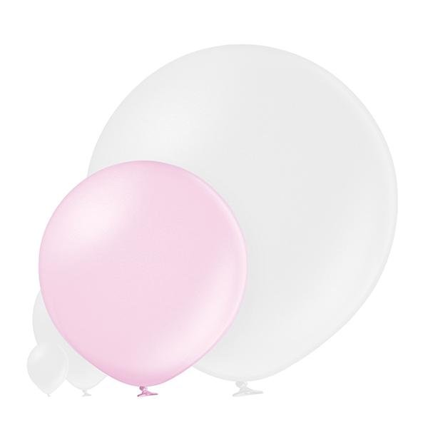 Ballon XL metallic rosa - Latex Ballone Uni XL metallic