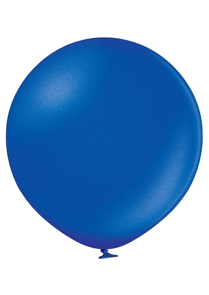Ballon XL metallic royalblau - Latex Ballone Uni XL metallic