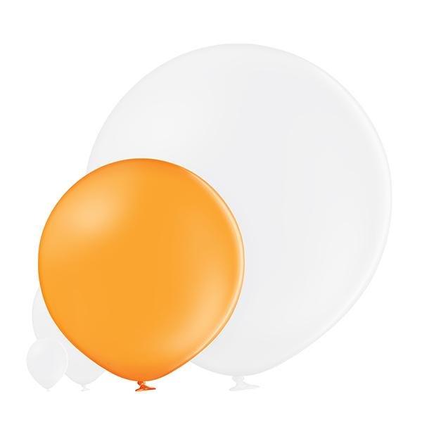 Ballon XL orange - Latex Ballone Uni XL normal
