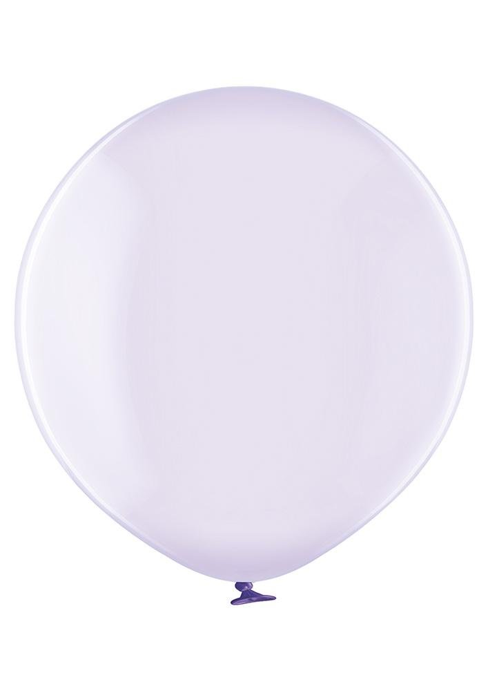 Ballon XL seifen lila transparent - Latex Ballone Uni XL transparent