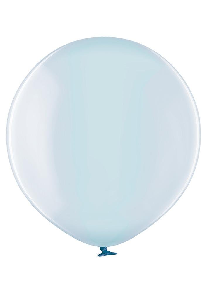Ballon XL seifen rot transparent - Latex Ballone Uni XL transparent