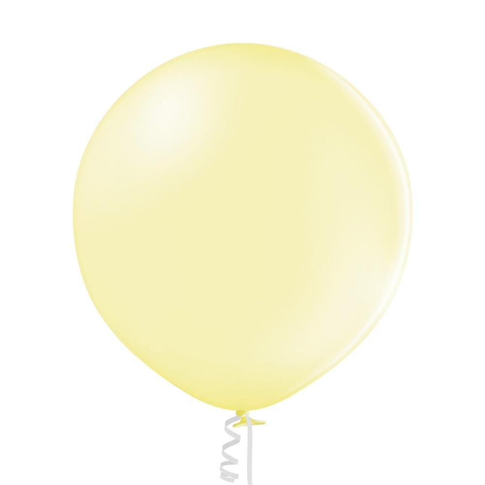 Ballon XL zitronengelb - Latex Ballone Uni XL normal