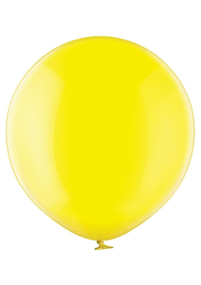 Ballon XXL gelb transparent - Latex Ballone Uni XXL normal