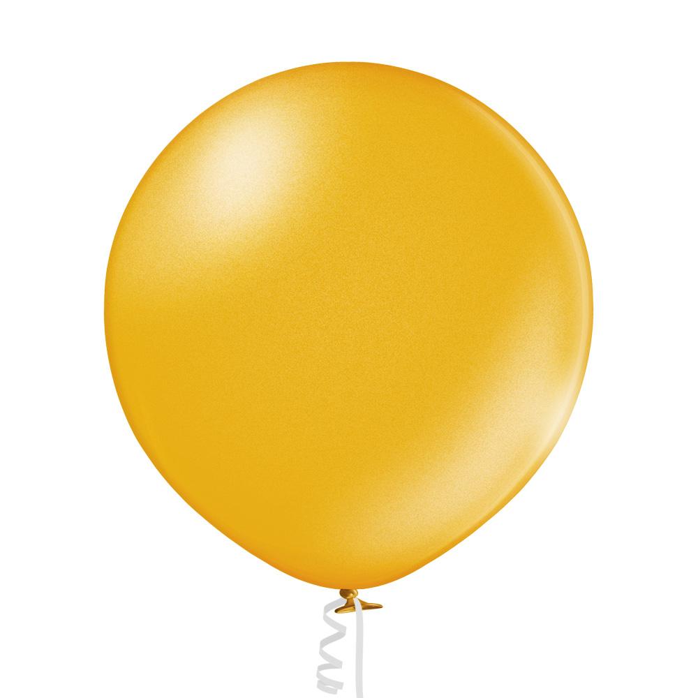 Ballon XXL metallic gold - Latex Ballone Uni XXL metallic