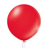Ballon XXL rouge cerise métallisé (5 pièces) 