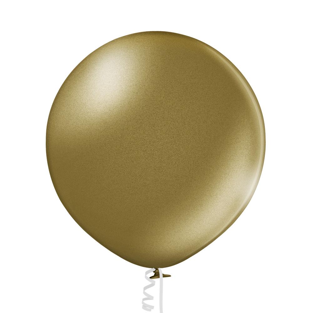 Ballon XXL metallic mandel - Latex Ballone Uni XXL metallic