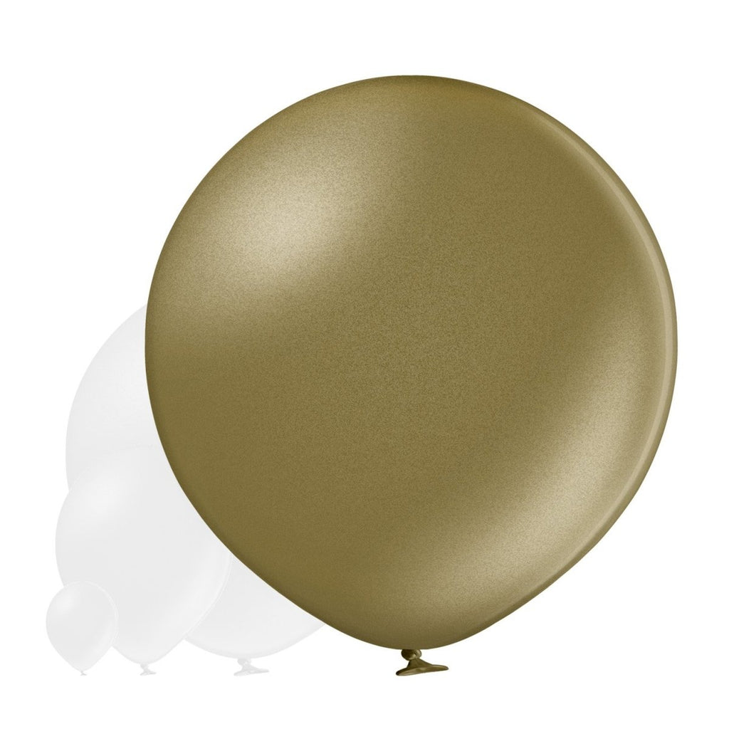 Ballon XXL metallic mandel - Latex Ballone Uni XXL metallic